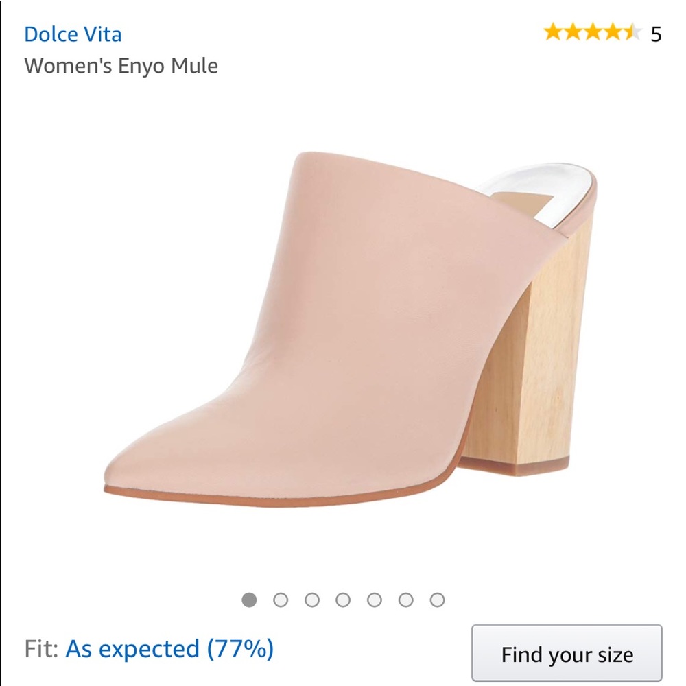 ISO blush dolce vita enyo mule